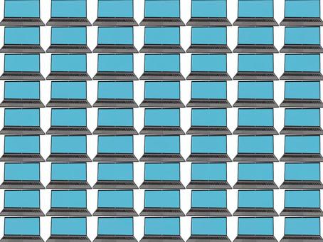 "Computer pattern" pattern material_02, JPG, PNG and AI "Computer pattern" pattern material_02, computer, notebook pc, pattern, JPG, PNG and AI