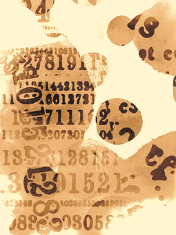 歴史、数字、アンティークなテクスチャ背景 古紙,背景,水彩,ビンテージ,数字,コラージュ,縦,アンティーク,テクスチャ,模様のイラスト素材