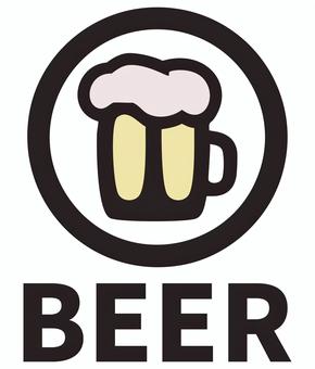 ビールのアイコン ビールのアイコン ビール,ジョッキ,酒,アルコール,飲み物,ドリンク,発泡酒,居酒屋,ビアガーデン,飲み会のイラスト素材