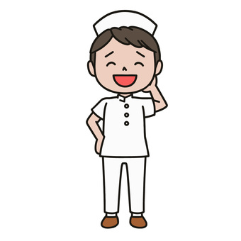 困っている人 人物,お手上げ,悩み,困惑,苦悩,看護婦,ナース服,病院,女のイラスト素材