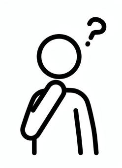 認知症痴呆症でボケが出てきた人や考え事 悩む,認知症,物忘れ,痴呆,ぼける,記憶喪失,健忘症,記憶障害,知的障害,アルツハイマーのイラスト素材