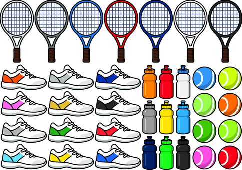 テニスのアイテムです。