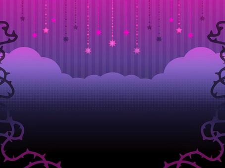 Star and thorn background, JPG and AI Star and thorn background, spine, star, yumekawa, JPG and AI