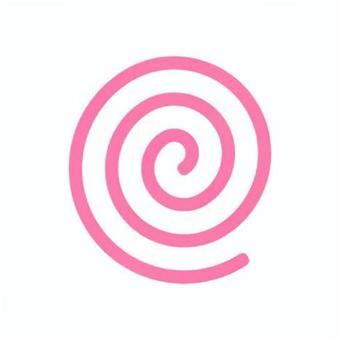 渦巻きアイコン_ピンク 渦巻き,ぐるぐる,混乱,アイコン,悩み,マーク,効果,渦,シンプル,単体のイラスト素材