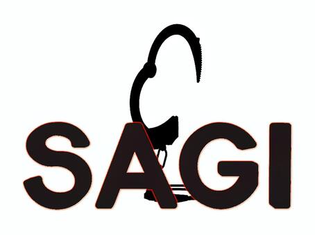 詐欺逮捕の文字・イメージ　ネオンver 文字,詐欺,手錠,逮捕,イメージ,立体,オリジナル,シルエット,ネオンのイラスト素材