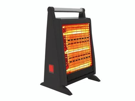 冬の家庭や建設現場の暖房の電熱ヒーター 暖房,電熱,ヒーター,ストーブ,什器,冬,家電のイラスト素材