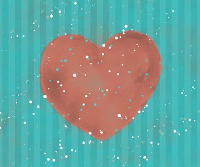 Illustration, background, rectangle, heart, 