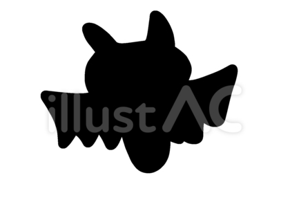 コウモリのイラスト