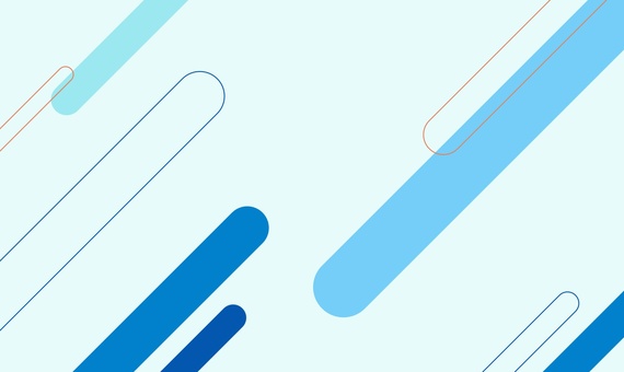 青の角丸ライン抽象背景 スカイブルー,紺,パステル,幾何学構成,角丸長方形,流動,爽やか,涼やか,抽象的,アブストラクトのイラスト素材