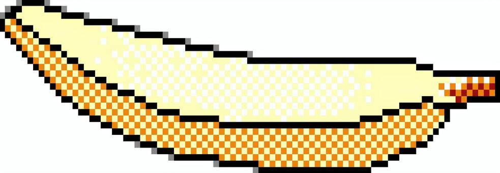 バナナ バナナ,果物,黄色,フルーツ,栄養,アイコン,シンプル,挿絵,白背景,透過のイラスト素材