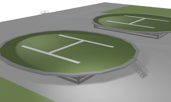 ヘリポート ヘリポート,h,ポート,エアポート,台,円,ヘリパッド,ヘリスポット,土台,離着陸のイラスト素材