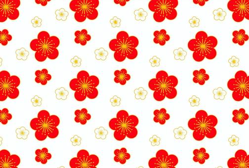 plum pattern, plum, gaya jepang, abang, JPG and PNG