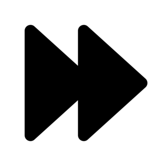 Illustration, arrow, black, fast forward, 