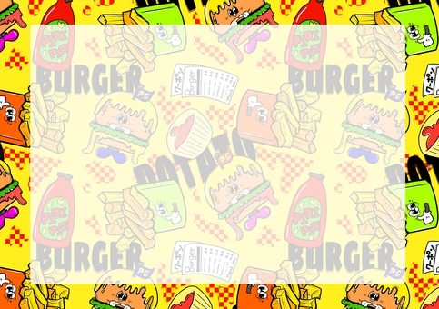 Hamburger Wallpaper Background, JPG Hamburger Wallpaper Background, shop card, cute, individuality, JPG