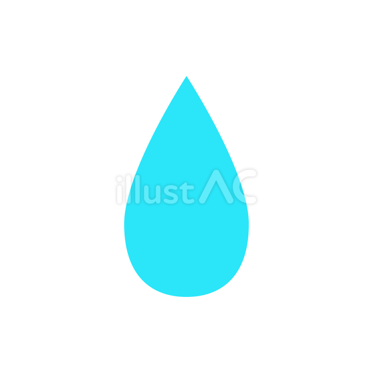 水滴　マーク 水滴,水,マークのイラスト素材