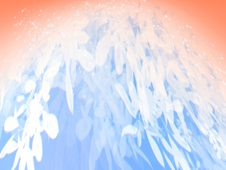 彩花の庭-ブルーコーラル02 ブルー,コーラル,ピンク,爽やか,空,朝,光,透明感,花,抽象のイラスト素材