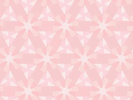 ピンクの抽象的な幾何学模様の背景-491