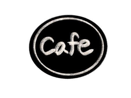 カフェ:ロゴ(単品) カフェ:ロゴ(単品) カフェ,ロゴ,看板のイラスト素材