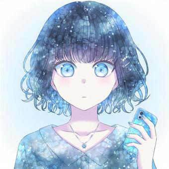 소녀, JPG 및 PNG 소녀, 그림, 여자, 수채화, JPG 및 PNG