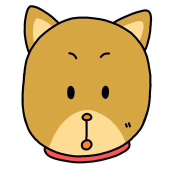 Illustration, dog, tiny, icon, 