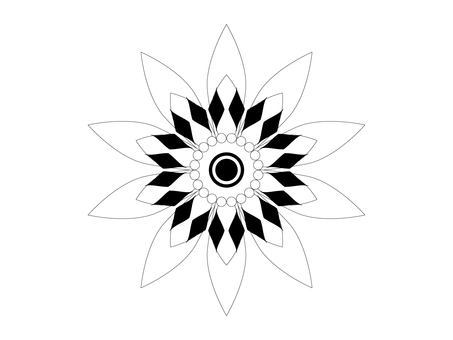 Illustration, colorante, terapia, relajación, 