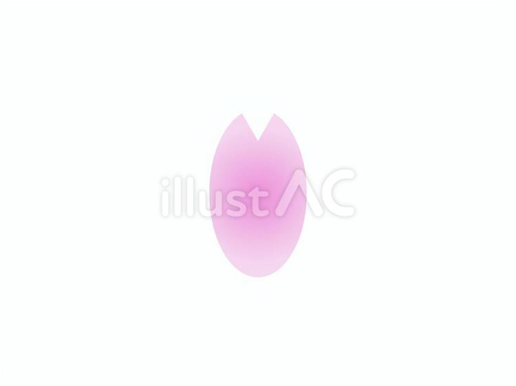 桜の花びらアイコン 桜,花,植物のイラスト素材