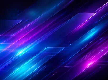 ネオンカラーのグラフィック背景４ サイバー,ネオン,近未来,デジタル,バーチャル,背景,電子,ネット,回線,グラフィックのイラスト素材