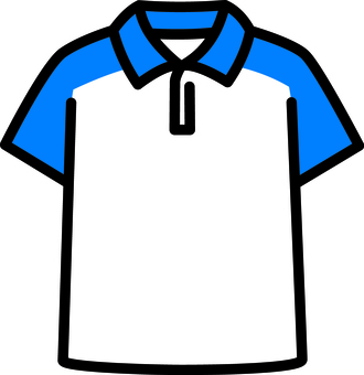 白のバドミントンの服です。 バドミントン,シンプル,ユニフォーム,服,ウェア,競技,トレーニング,デザイン,部活,クラブのイラスト素材