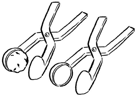雪玉メーカー2種　墨筆 雪玉,雪玉メーカー,道具,冬,雪,雪合戦,クリスマス,雪遊び,雪だるま,投げるのイラスト素材