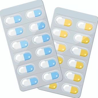 カプセル 薬,カプセル,飲み薬,サプリメント,ジェネリック,ドラッグ,病気,既往症,アレルギー,健康のイラスト素材