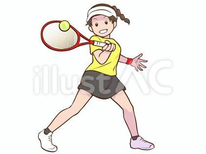 テニス女子 ver.黄