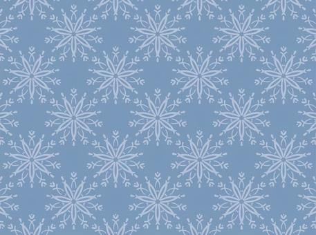 ブルーの雪の結晶パターン ブルーの雪の結晶パターン パターン,雪の結晶,スノーフレーク,花柄,六角形,背景,壁紙,青,ブルー,幾何学模様のイラスト素材