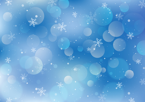 雪のキラキラ背景