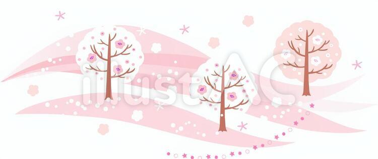 桜のイラスト 桜,春,さくらのイラスト素材