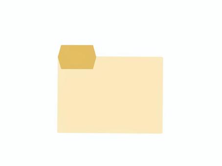フォルダのマーク（主線なし） フォルダ,パソコン,アイコン,シンボル,シンプル,マークのイラスト素材