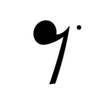 休符１１（付点８分休符） 付点,８分,休符,楽譜,音楽,ピアノのイラスト素材