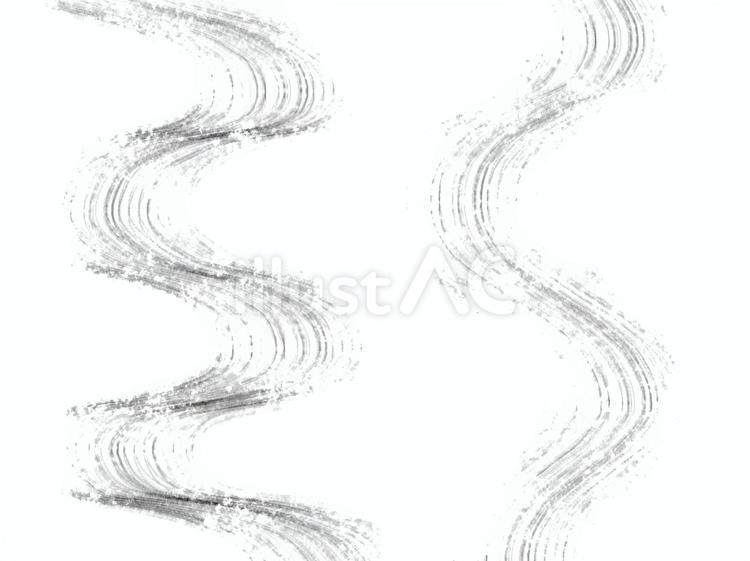 光る波模様モノクロタイプ 光る波模様モノクロタイプ 波,波しぶき,波柄のイラスト素材
