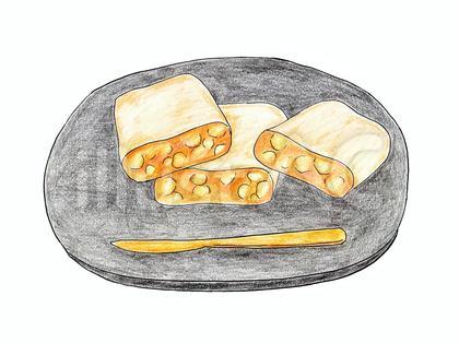 くるみ餅のイラスト