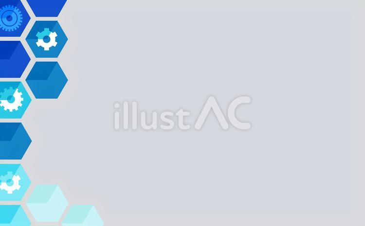 ITの無料背景素材 dx,歯車,itのイラスト素材