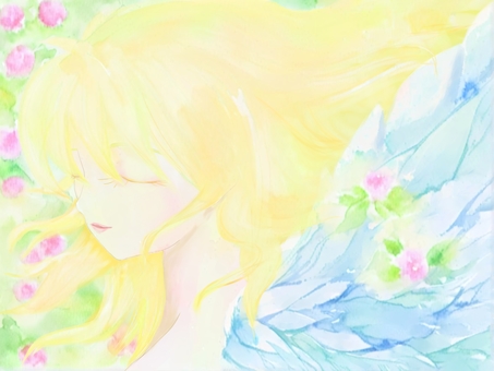 平和を想う 平和を想う 天使,女神,聖女,翼,慈愛,愛情,平和,優しさ,美少女,女性のイラスト素材