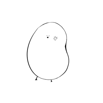 怒り顔のシマエナガ シマエナガ,鳥,怒り顔のイラスト素材