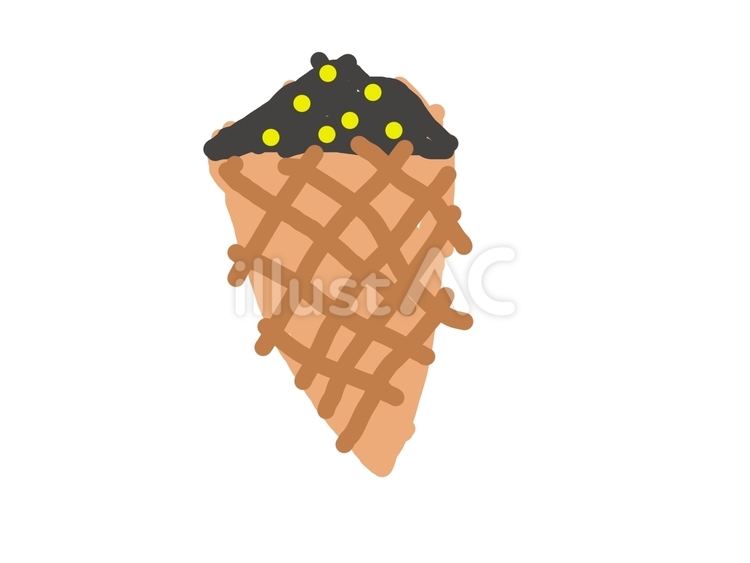 アイス アイス,アイスクリーム,チョコレートのイラスト素材