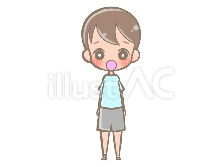 全身-男の子-悲しい200823 男の子,悲しい,全身のイラスト素材