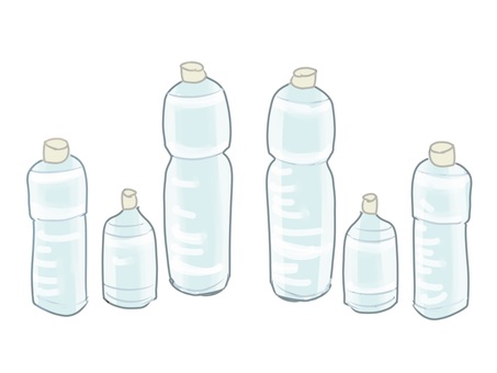 ペットボトル ペットボトル,ボトル,リサイクル,資源ごみ,容器のイラスト素材