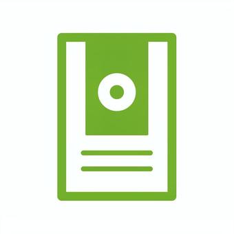 カメラ付きインターホン カメラ,インターホン,アイコン,緑,線画のイラスト素材