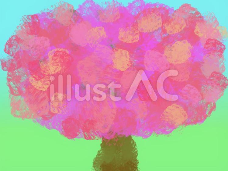 桜 桜,さくら,桜の木のイラスト素材