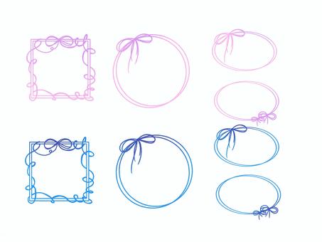 Illustration, Illustration, ribbon, cool color, blue,