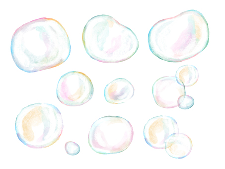 シャボン玉 泡,バブル,シャボン玉,石鹸,気泡,イラスト,丸,円,背景,あぶくのイラスト素材