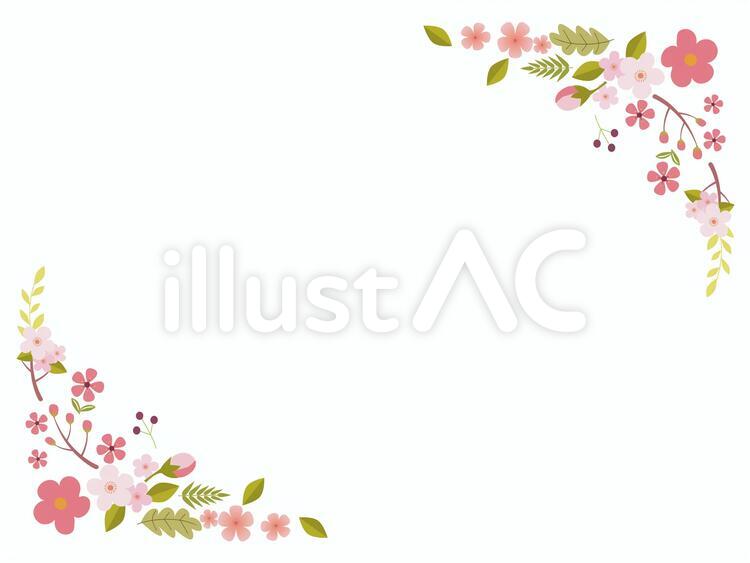 桜素材 桜,春,花のイラスト素材