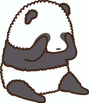 Illustration, panda, animal, zoo, 